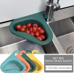 🔥Buy 2 Get 1 Free - Kitchen Sink Drain Basket Swan Drain Rack