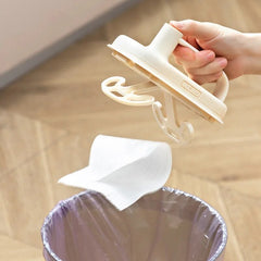 Replaceable Disposable Magic Cloth with Handle Kitchen Cleaning Brush