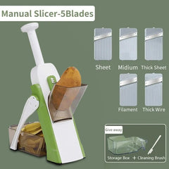 (Early Mother's Day Sale- SAVE 48% OFF)  Kitchen Chopping Artifact Vegetable Cutter Mandoline Slicer