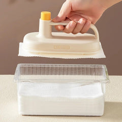 Replaceable Disposable Magic Cloth with Handle Kitchen Cleaning Brush