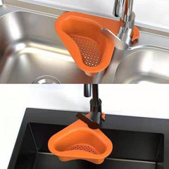 🔥Buy 2 Get 1 Free - Kitchen Sink Drain Basket Swan Drain Rack