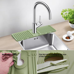 Kitchen Sink Splash Guard Silicone Faucet Mat