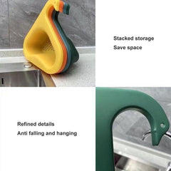 🔥Buy 2 Get 1 Free - Kitchen Sink Drain Basket Swan Drain Rack